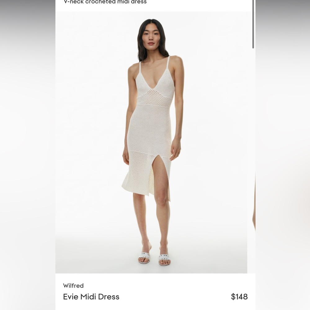 Aritzia Wilfred Evie Dress Size M